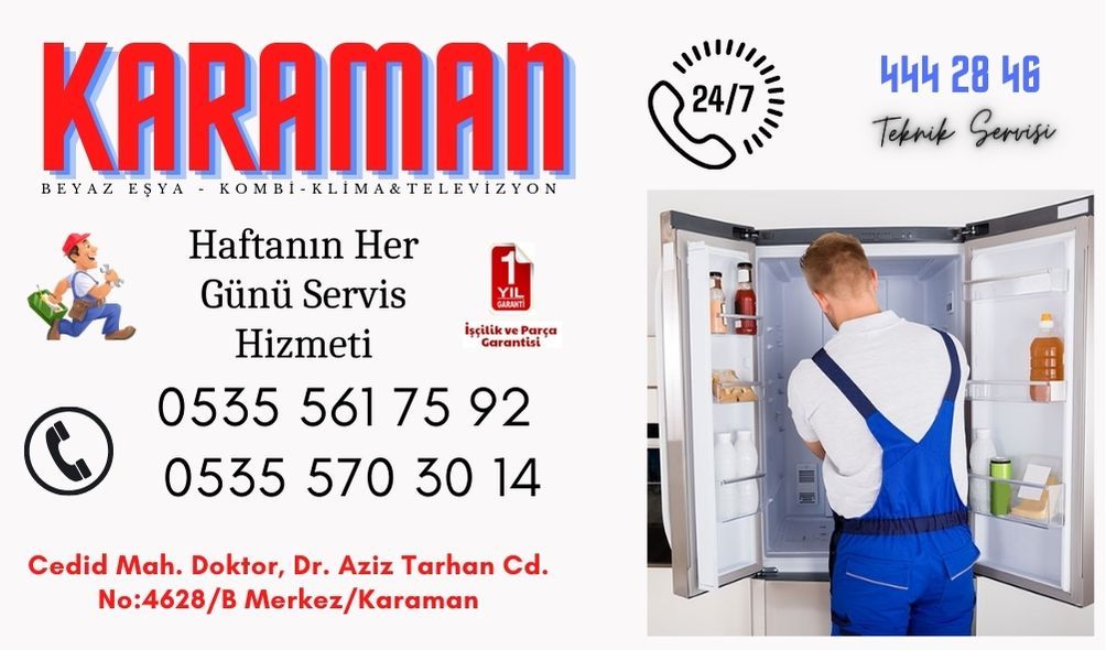 Karaman Buzdolabı Tamircisi